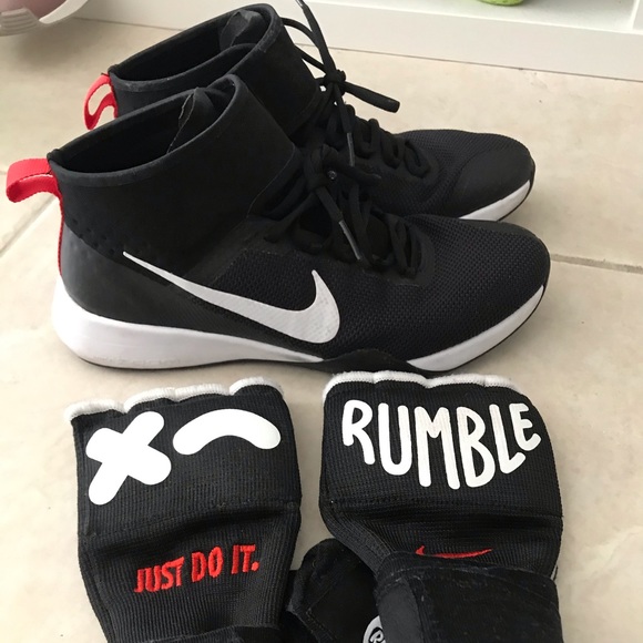 Nike Shoes - Nike React x Rumble Sneakers and Wraps